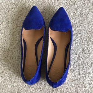 RARE! Cobalt blue Tory Burch flats